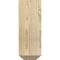 Ekena Millwork Funston Craftsman Rough Sawn Bracket w/ Offset Brace, Douglas Fir, 6"W x 16"D x 16"H BKT0604X16X16FST04RDF - alternate 4